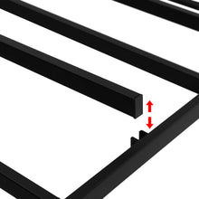 Load image into Gallery viewer, Bed Frame King Size Metal Grey MASON