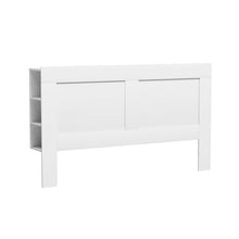 Load image into Gallery viewer, Artiss Bed Head Headboard King with Shelves - CABI White