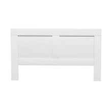 Load image into Gallery viewer, Bed Head Headboard King with Shelves - CABI White