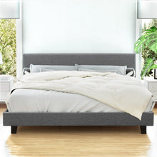 Load image into Gallery viewer, Artiss Bed Frame King Size Grey NEO
