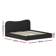 Load image into Gallery viewer, Artiss Bed Frame King Size Boucle DARA