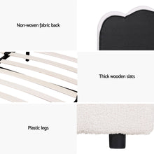 Load image into Gallery viewer, Bed Frame King Size Boucle FION