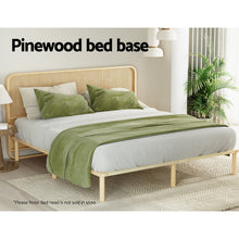 Load image into Gallery viewer, Bed Frame King Size Wooden Base Mattress Platform Timber Pine AMBA