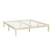 Load image into Gallery viewer, Artiss Bed Frame King Size Wooden Base Mattress Platform Timber Pine BRUNO