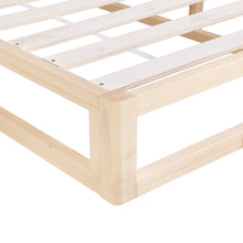 Load image into Gallery viewer, Bed Frame King Size Wooden Base Mattress Platform Timber Pine KALAM