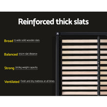 Load image into Gallery viewer, Artiss TIYO King Size Gas Lift Bed Frame Base With Storage Mattress White Leather