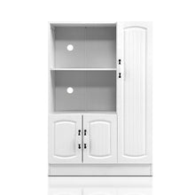 Load image into Gallery viewer, Artiss Buffet Sideboard Cabinet Storage Cupboard Doors White Kitchen Hallway