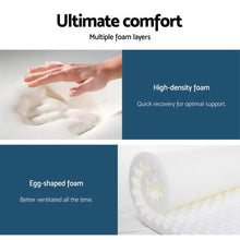 Load image into Gallery viewer, Giselle Bedding King Mattress Bed Size 7 Zone Pocket Spring Medium Firm Foam 30cm