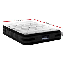 Load image into Gallery viewer, Giselle Bedding 36CM King Mattress 7 Zone Euro Top Pocket Spring Medium Firm Foam