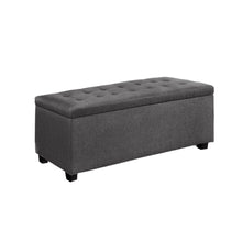Load image into Gallery viewer, Artiss Large Fabric Storage Ottoman - Grey