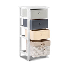 Load image into Gallery viewer, Artiss Bedroom Storage Cabinet - White