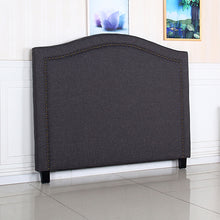 Load image into Gallery viewer, Carla Queen Size Charcoal Colour Headboard