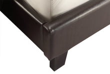 Load image into Gallery viewer, King PU Leather Bed Frame Brown