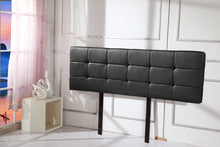 Load image into Gallery viewer, PU Leather King Bed Deluxe Headboard Bedhead - Black