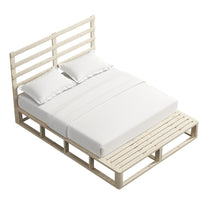 Load image into Gallery viewer, Industrial Coastal Pallet Bed Frame Bed Base King Single