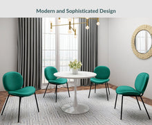 Load image into Gallery viewer, Emerald Monroe Joan White 5 Piece Dining Set 