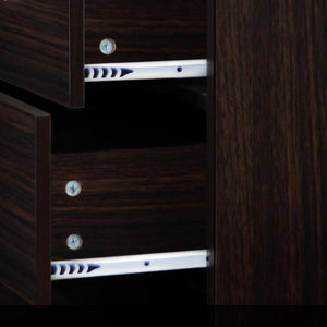 Artiss Tallboy 6 Drawers Storage Cabinet - Walnut