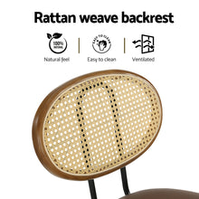 Load image into Gallery viewer, Artiss 4x Bar Stools PU Leather Stools Brown