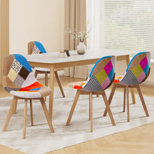 Load image into Gallery viewer, Artiss Dining Chairs Set of 4 Fabric Retro Replica DSW
