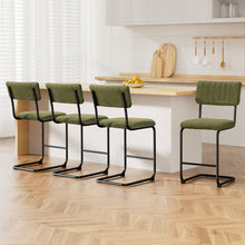 Load image into Gallery viewer, Artiss 4x Bar Stools Velvet Chairs Green