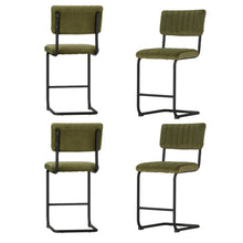 Load image into Gallery viewer, Artiss 4x Bar Stools Velvet Chairs Green