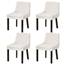 Load image into Gallery viewer, Artiss Dining Chairs Set of 4 Corduroy Wooden Beige