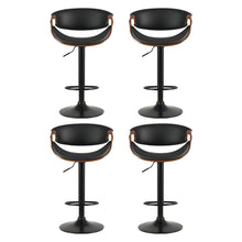 Load image into Gallery viewer, Artiss 4x Bar Stools Gas Lift Leather w/Armrest