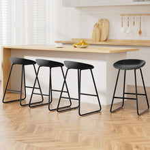 Load image into Gallery viewer, Artiss 4x Bar Stools Kitchen Dining Chairs Counter Stool PU Leather Metal