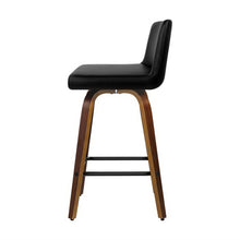 Load image into Gallery viewer, Artiss 4x Bar Stools Swivel Leather Padded Wooden