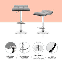 Load image into Gallery viewer, Artiss 4x Bar Stools Linen Padded Gas Lift