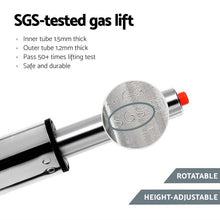 Load image into Gallery viewer, Artiss 4x Bar Stools Linen Padded Gas Lift