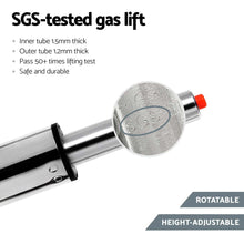 Load image into Gallery viewer, Artiss 4x Bar Stools Leather Gas Lift White
