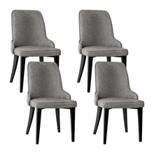 Load image into Gallery viewer, Artiss Dining Chairs Set of 4 Linen Fabric Grey