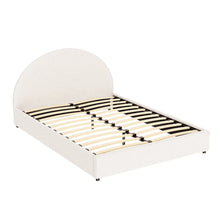 Load image into Gallery viewer, Artiss Bed Frame Gas Lift Strorage Beds Base Platform Boucle Fabric Queen ELLA