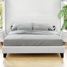 Load image into Gallery viewer, Artiss Bed Frame Queen Size White NEO
