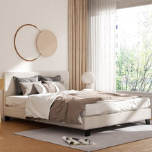 Load image into Gallery viewer, Bed Frame Queen Size Boucle NEO