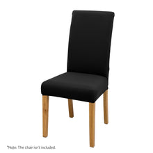 Load image into Gallery viewer, Artiss Dining Chair Covers 4x Slipcovers Spandex Stretch Banquet Wedding Black