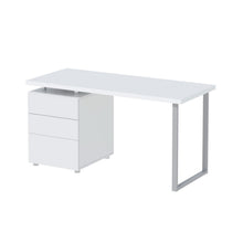 Load image into Gallery viewer, Artiss Computer Desk Drawer White 140CM