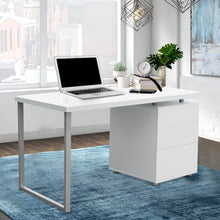 Load image into Gallery viewer, Artiss Computer Desk Drawer White 140CM