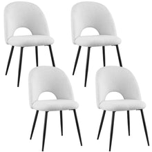Load image into Gallery viewer, 1 Set of 4 Artiss Dining Chair Boucle Sherpa