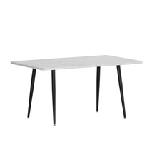 Load image into Gallery viewer, 1.5M Artiss Dining Table Marble Effect
