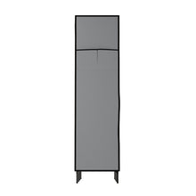 Load image into Gallery viewer, Large Portable Clothes Closet Wardrobe with Shelf Grey