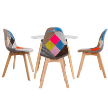 Load image into Gallery viewer, 1 Artiss Dining Table and 4 Chairs Set DSW White