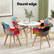 Load image into Gallery viewer, 1 Artiss Dining Table and 4 Chairs Set DSW White