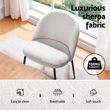 Load image into Gallery viewer, 1 Artiss Dining Table and 4 Chairs Set Marble White