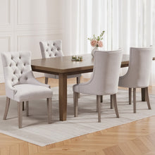 Load image into Gallery viewer, Artiss Dining Chairs Set of 4 Linen French Provincial Beige