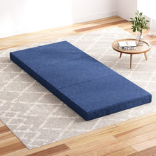 Load image into Gallery viewer, Giselle Bedding Foldable Mattress Folding Foam Single Blue