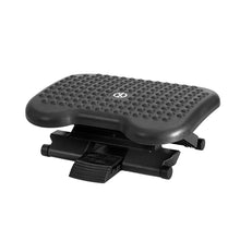 Load image into Gallery viewer, Artiss Foot Rest Stool Office Under Desk Angle Adjustable Footrest Massage Black