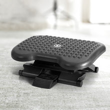 Load image into Gallery viewer, Artiss Foot Rest Stool Office Under Desk Angle Adjustable Footrest Massage Black