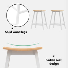 Load image into Gallery viewer, Artiss 4x Bar Stools Wooden Chairs Oak
